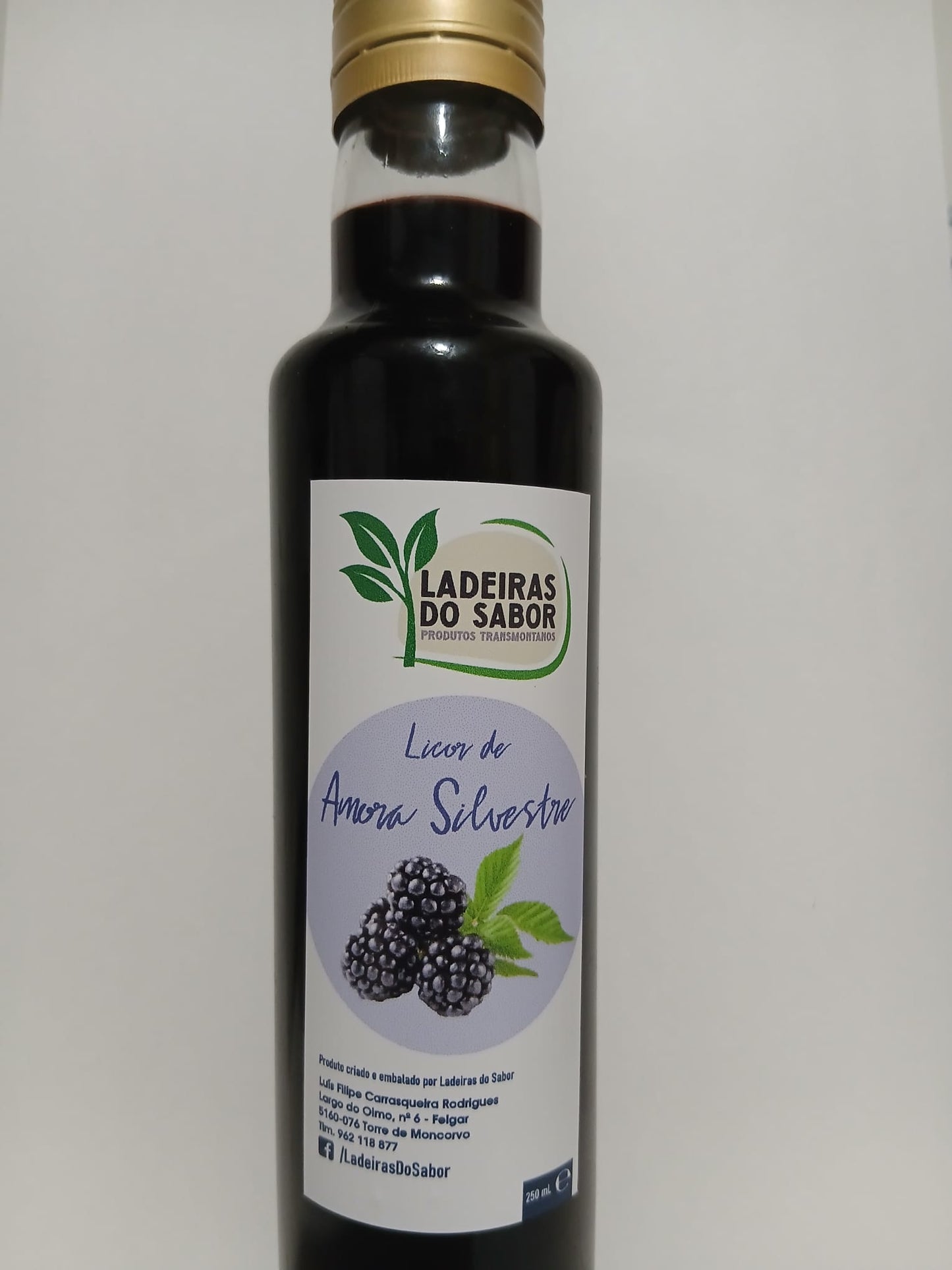 Licor de amora silvestre (250ml)