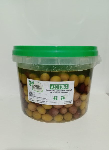 Azeitona biológica de conserva (750g e 1500g)