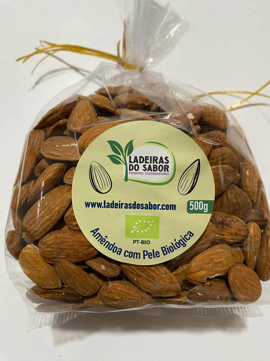 Amêndoa com pele (500g)