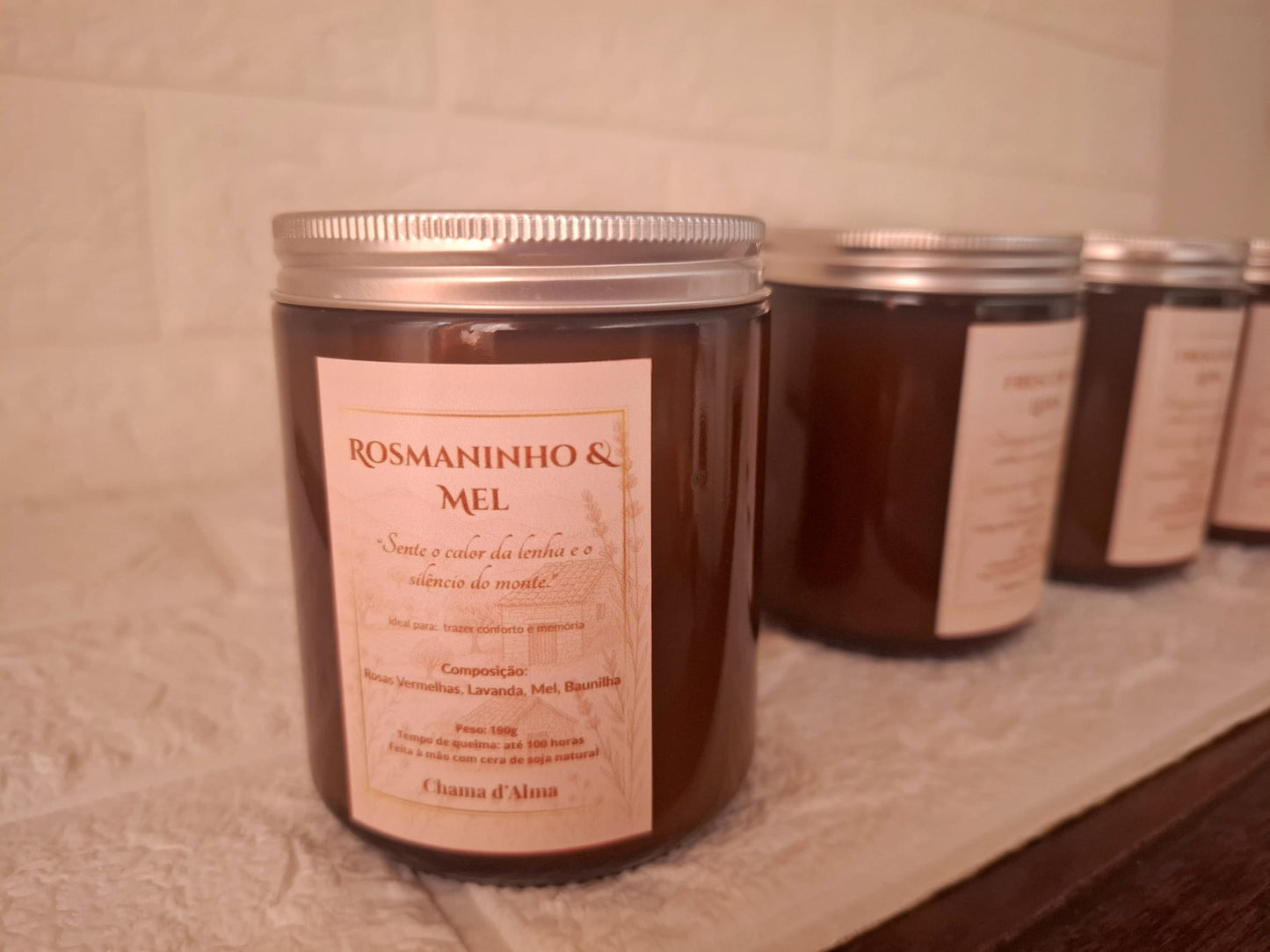 Vela "Rosmaninho e Mel"