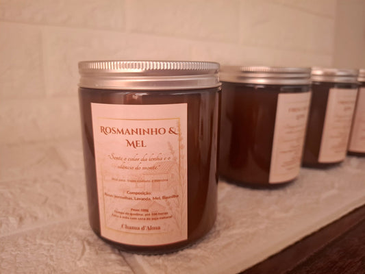 Vela "Rosmaninho e Mel"