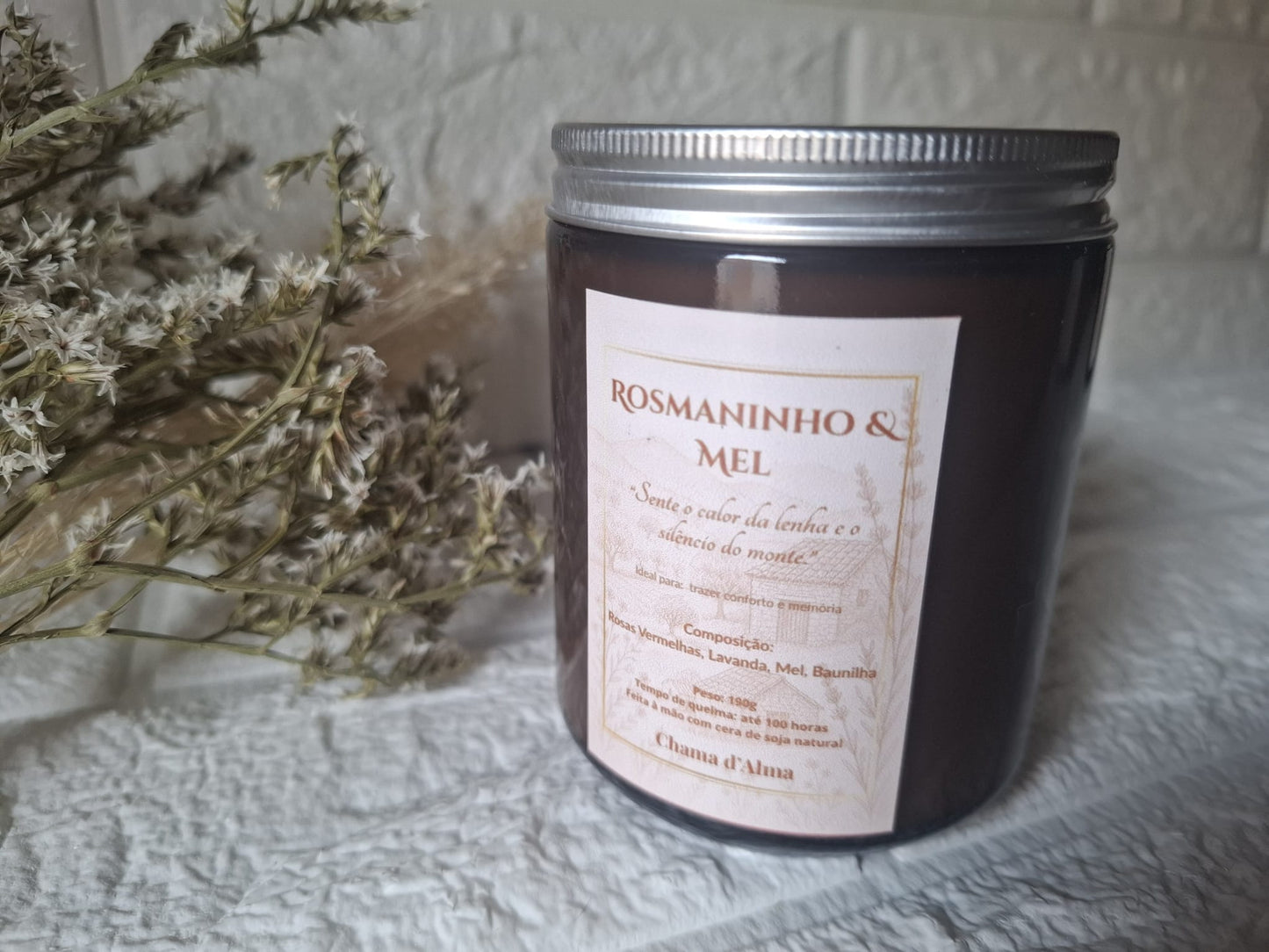 Vela "Rosmaninho e Mel"