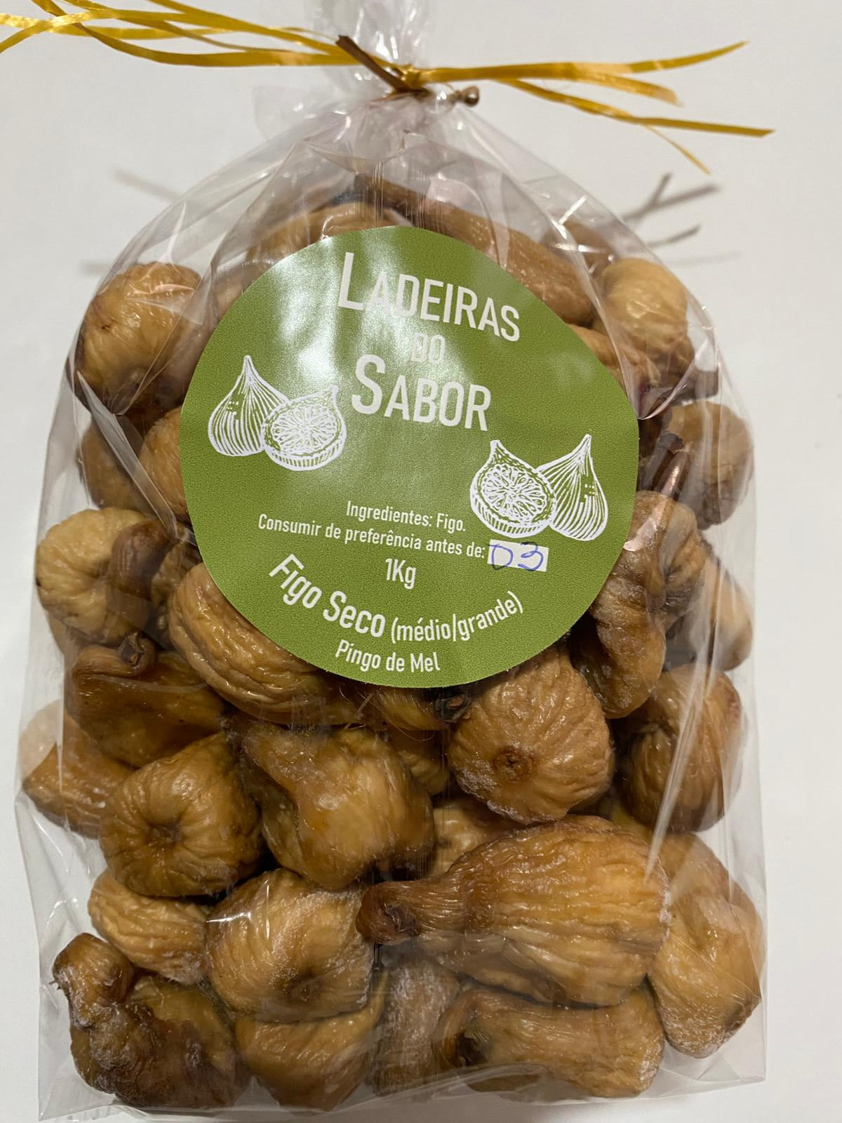 Figo seco pingo de mel médio/grande (1kg e 500g)