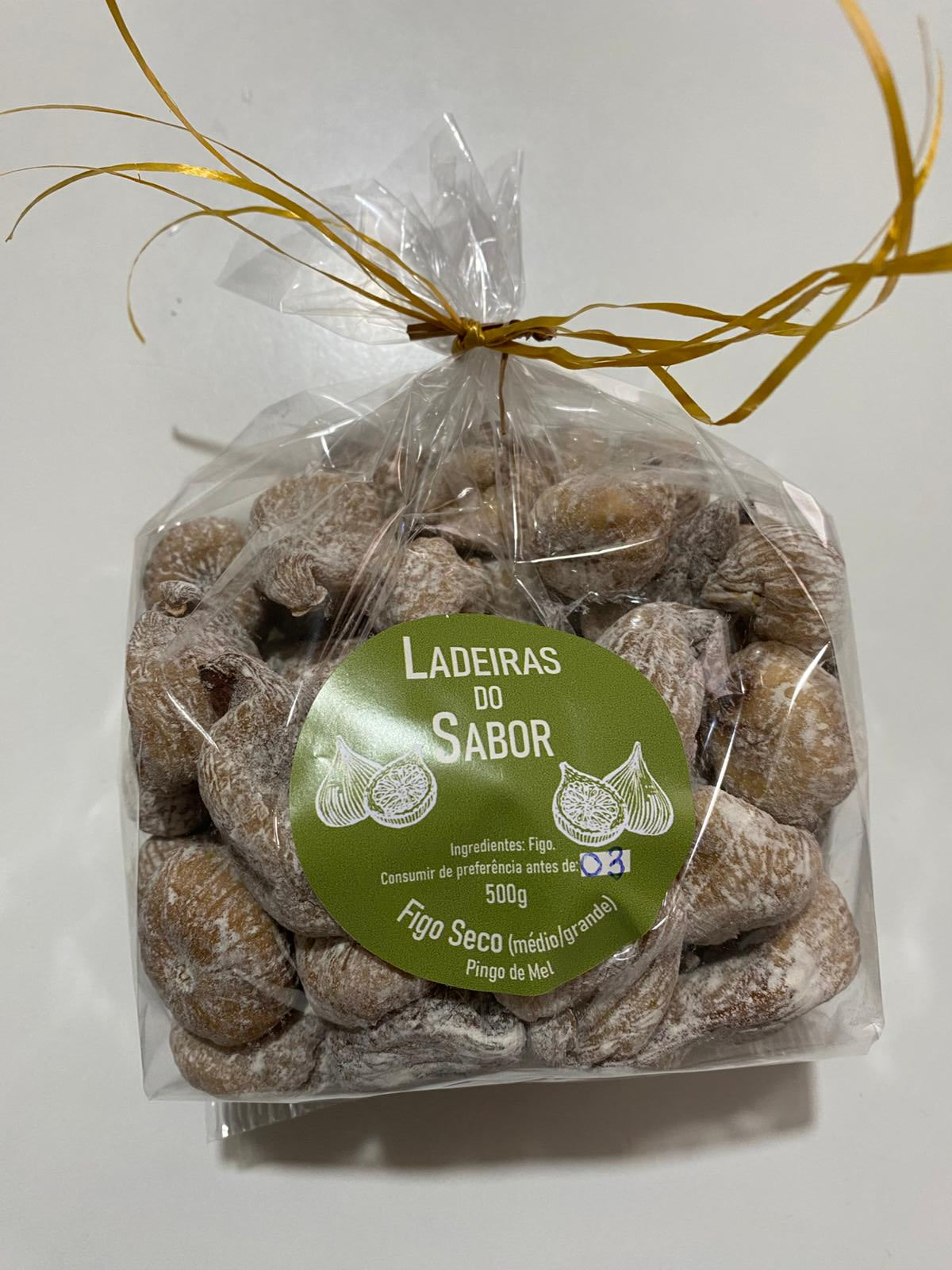 Figo seco pingo de mel médio/grande (1kg e 500g)