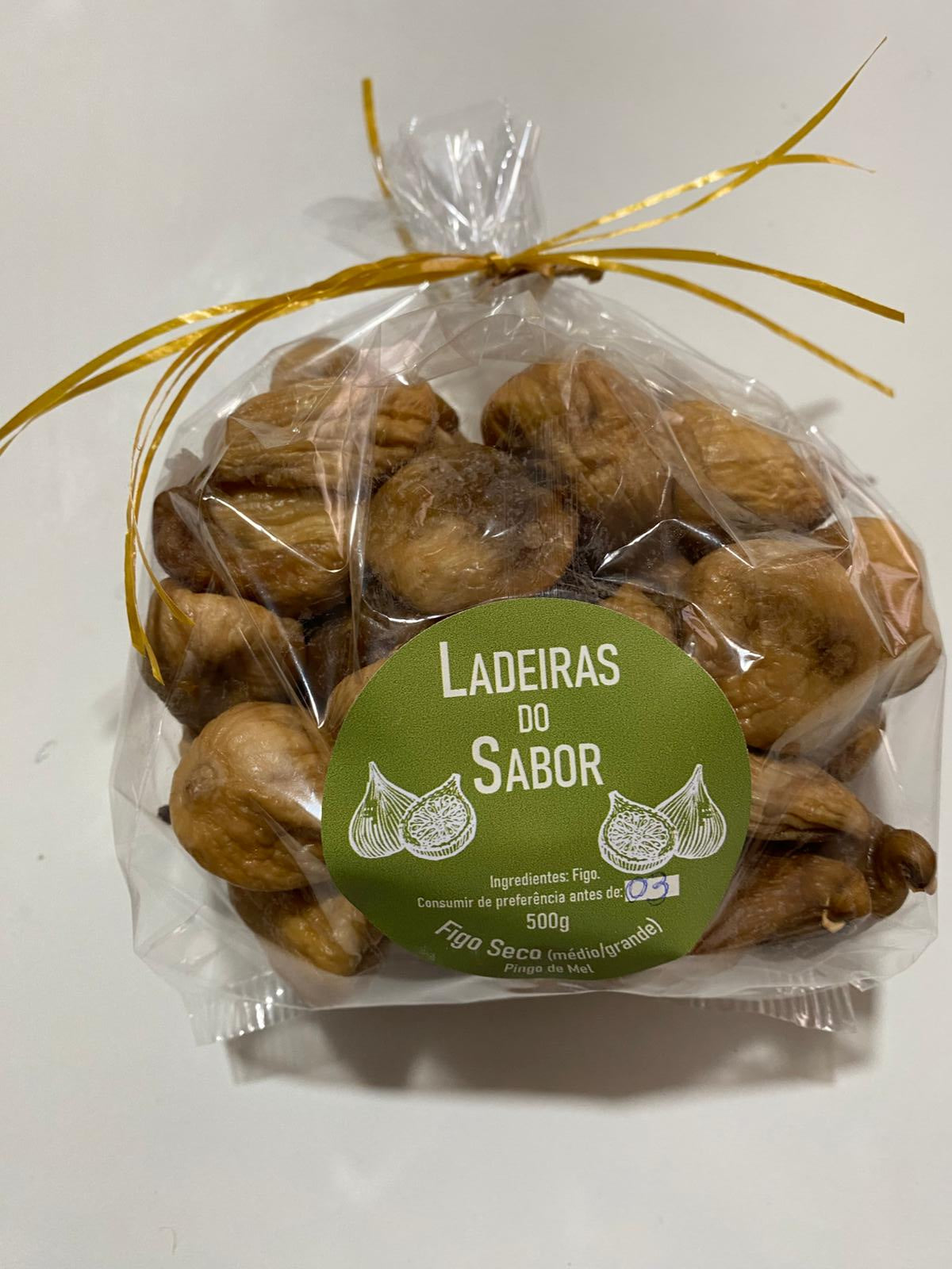 Figo seco pingo de mel médio/grande (1kg e 500g)