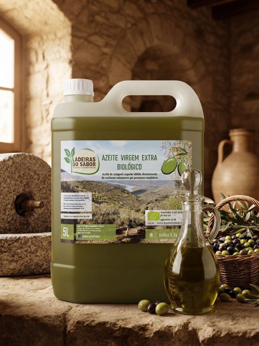 Pack 3 garrafões de Azeite Biológico Virgem Extra (5L)